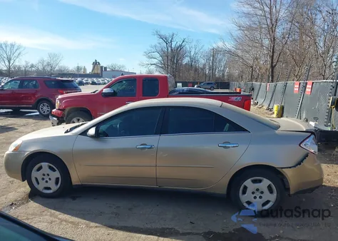 2006 Pontiac G6 z USA, uszkodzony, nr VIN 1G2ZF55B964241445